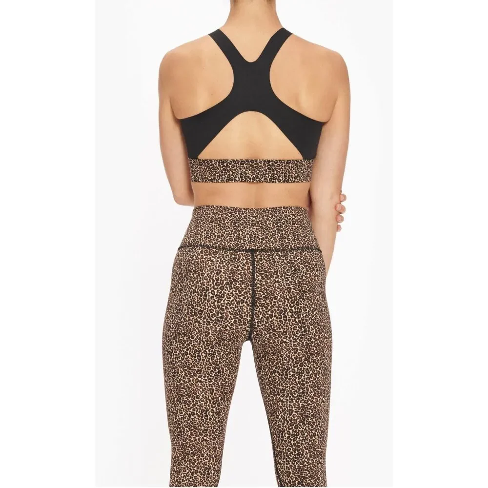 Varley - Sherman Bra Classic Leopard size s